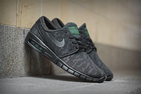 nike stefan janoski max schwarz grün|Nike janoski max sale.